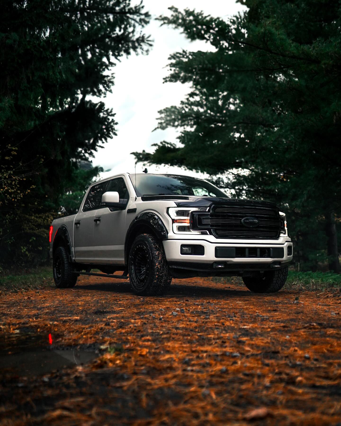 Ford F150 Limited, Blanc / noir